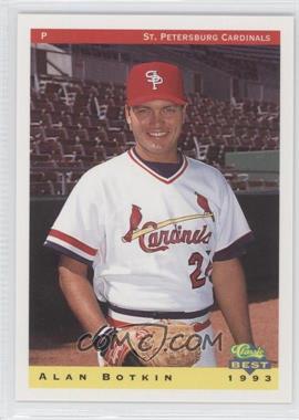 1993 Classic Best St. Petersburg Cardinals - [Base] #5 - Alan Botkin