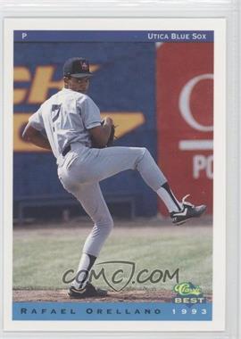 1993 Classic Best Utica Blue Sox - [Base] #18 - Rafael Orellano