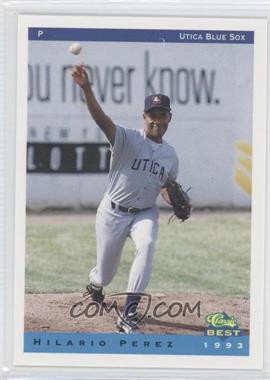 1993 Classic Best Utica Blue Sox - [Base] #20 - Hilario Perez