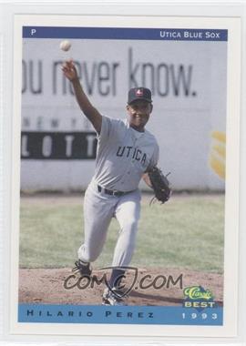 1993 Classic Best Utica Blue Sox - [Base] #20 - Hilario Perez