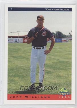 1993 Classic Best Watertown Indians - [Base] #28 - Jeff Williams