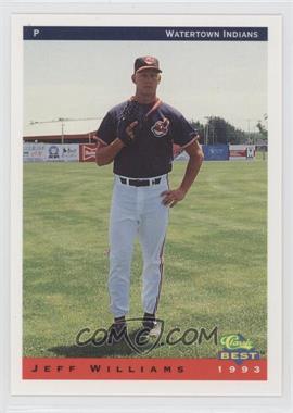 1993 Classic Best Watertown Indians - [Base] #28 - Jeff Williams