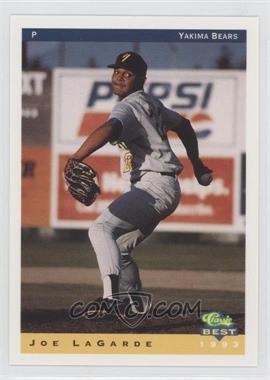 1993 Classic Best Yakima Bears - [Base] #16 - Joe Lagarde