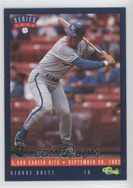 1993 Classic Update Blue Travel Edition - [Base] #T17 - George Brett