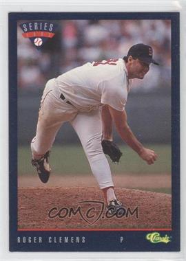 1993 Classic Update Blue Travel Edition - [Base] #T21 - Roger Clemens