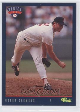 1993 Classic Update Blue Travel Edition - [Base] #T21 - Roger Clemens