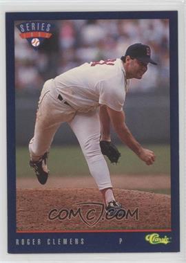 1993 Classic Update Blue Travel Edition - [Base] #T21 - Roger Clemens