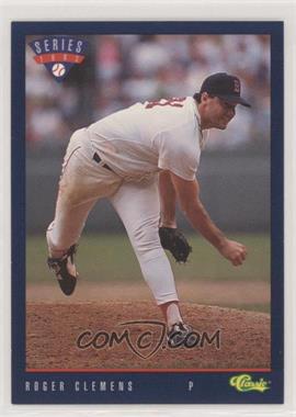 1993 Classic Update Blue Travel Edition - [Base] #T21 - Roger Clemens