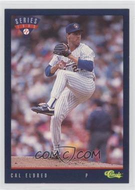 1993 Classic Update Blue Travel Edition - [Base] #T28 - Cal Eldred [EX to NM]