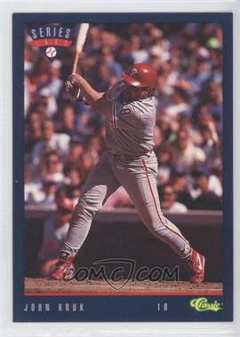 1993 Classic Update Blue Travel Edition - [Base] #T50 - John Kruk