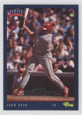 1993 Classic Update Blue Travel Edition - [Base] #T50 - John Kruk