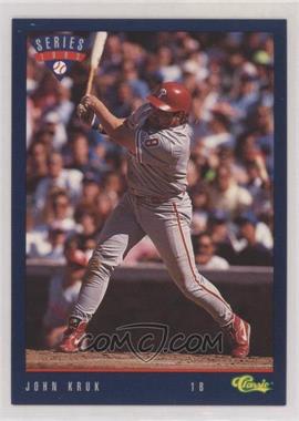 1993 Classic Update Blue Travel Edition - [Base] #T50 - John Kruk