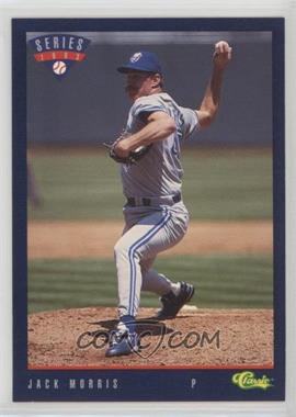 1993 Classic Update Blue Travel Edition - [Base] #T68 - Jack Morris