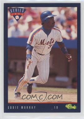 1993 Classic Update Blue Travel Edition - [Base] #T69 - Eddie Murray