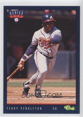 1993 Classic Update Blue Travel Edition - [Base] #T73 - Terry Pendleton