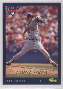 1993 Classic Update Blue Travel Edition - [Base] #T89 - John Smoltz