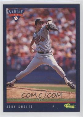 1993 Classic Update Blue Travel Edition - [Base] #T89 - John Smoltz