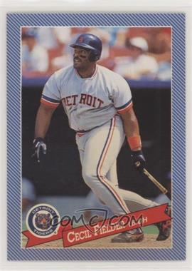 1993 Continental Baking Hostess Baseballs - [Base] #16 - Cecil Fielder