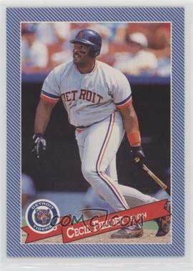 1993 Continental Baking Hostess Baseballs - [Base] #16 - Cecil Fielder