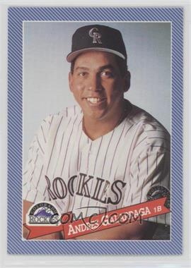 1993 Continental Baking Hostess Baseballs - [Base] #18 - Andres Galarraga