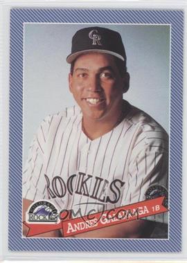 1993 Continental Baking Hostess Baseballs - [Base] #18 - Andres Galarraga