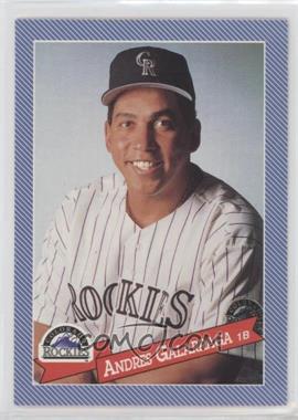 1993 Continental Baking Hostess Baseballs - [Base] #18 - Andres Galarraga