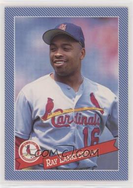 1993 Continental Baking Hostess Baseballs - [Base] #5 - Ray Lankford [EX to NM]