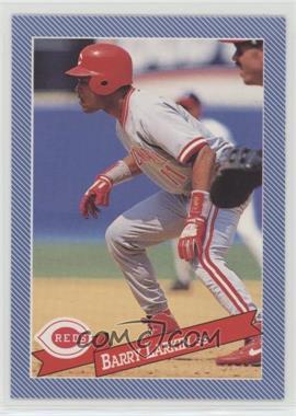 1993 Continental Baking Hostess Baseballs - [Base] #8 - Barry Larkin [Noted]