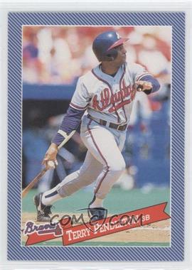 1993 Continental Baking Hostess Baseballs - [Base] #9 - Terry Pendleton