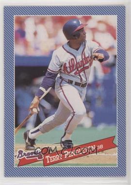 1993 Continental Baking Hostess Baseballs - [Base] #9 - Terry Pendleton [EX to NM]