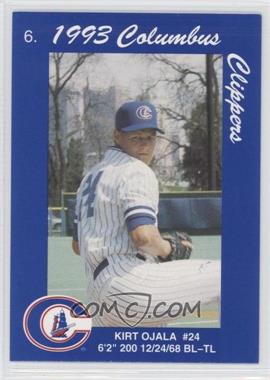 1993 Cracker Jack Columbus Clippers Police - [Base] #6 - Kirt Ojala