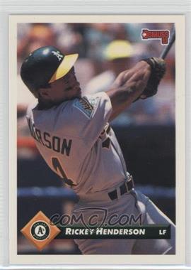 1993 Donruss - [Base] #315 - Rickey Henderson