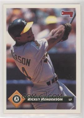 1993 Donruss - [Base] #315 - Rickey Henderson