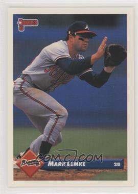 1993 Donruss - [Base] #316 - Mark Lemke