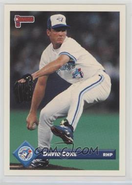 1993 Donruss - [Base] #712 - David Cone