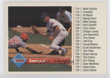 1993 Donruss - [Base] #715 - Mark Grace, Bip Roberts