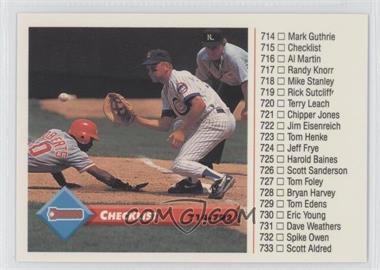 1993 Donruss - [Base] #715 - Mark Grace, Bip Roberts