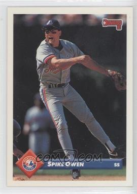 1993 Donruss - [Base] #732 - Spike Owen