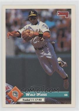 1993 Donruss - [Base] #756 - Walt Weiss