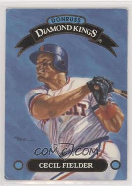 1993 Donruss - Diamond Kings #DK-15 - Cecil Fielder [Good to VG‑EX]