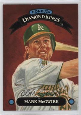 1993 Donruss - Diamond Kings #DK-18 - Mark McGwire