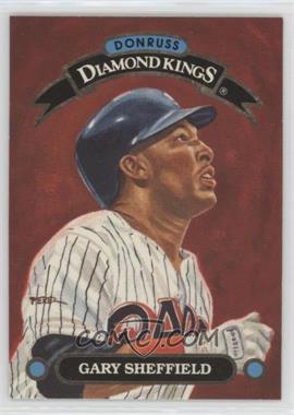 1993 Donruss - Diamond Kings #DK-21 - Gary Sheffield