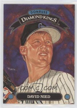 1993 Donruss - Diamond Kings #DK-28 - David Nied