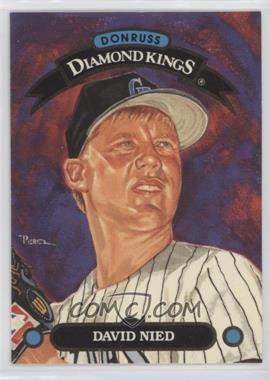 1993 Donruss - Diamond Kings #DK-28 - David Nied