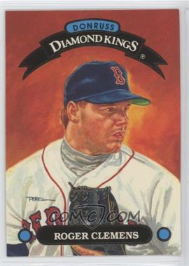 1993 Donruss - Diamond Kings #DK-3 - Roger Clemens