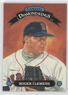 1993 Donruss - Diamond Kings #DK-3 - Roger Clemens