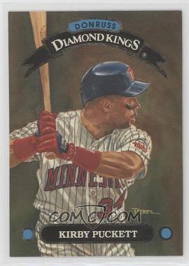 1993 Donruss - Diamond Kings #DK-4 - Kirby Puckett