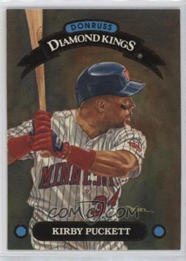 1993 Donruss - Diamond Kings #DK-4 - Kirby Puckett