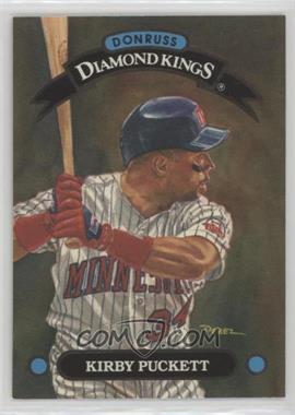 1993 Donruss - Diamond Kings #DK-4 - Kirby Puckett