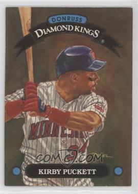 1993 Donruss - Diamond Kings #DK-4 - Kirby Puckett [EX to NM]